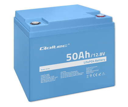Akumulator LifePo4 Qoltec Akumulator LiFePO4 12.8V 100Ah 1280Wh BMS